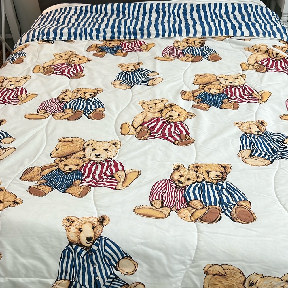 Ralph Lauren Polo Teddy King Comforter